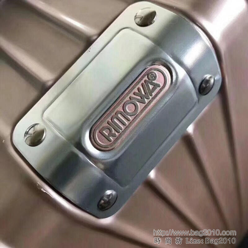 RIMOWA日默瓦 拉杆箱/拉箱 pc+鋁鎂合金 經典classic系列 明星同款 8055 限量20寸登機箱  xbt1082